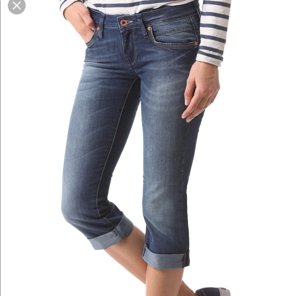 Mavi low rise jean capris alma style - Picture 1 of 4